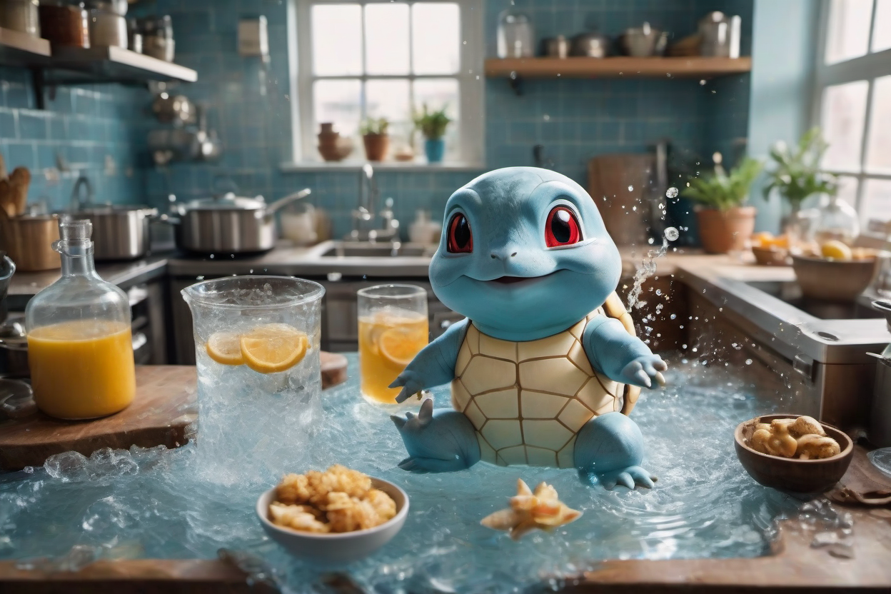 00079-cinematic photo Squirtle hosting a water themed cooking.png